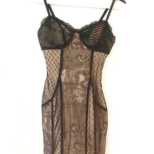BeBe Black Lace Dress